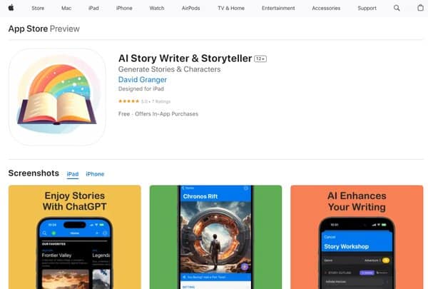 AI Story Writer & Storyteller