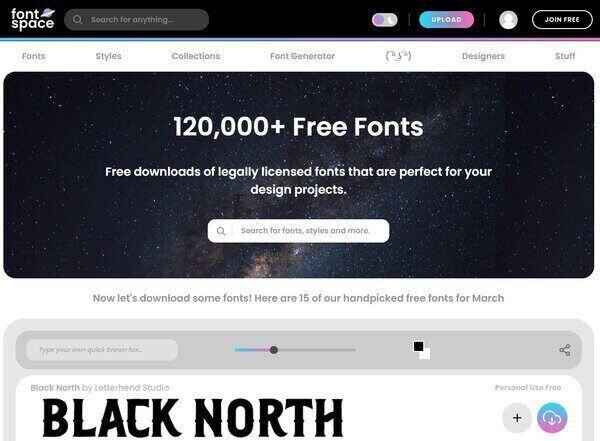 Font Space