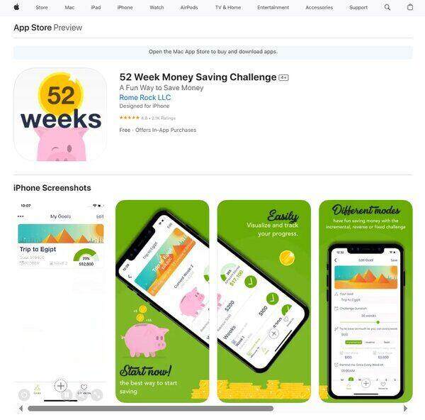 52 Week Money Saving Challenge