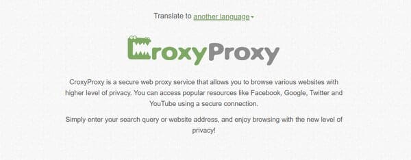 Croxy Proxy