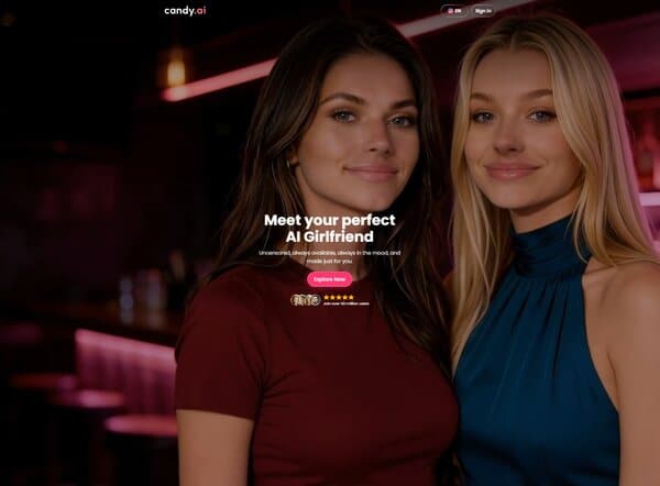 Probieren Sie Candy AI: Erleben Sie die realistischsten, unzensierten KI-Freundinnen